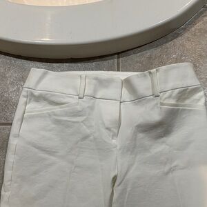 LOFT Off-White Trousers